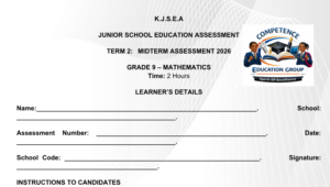 Grade 9 mid term exam