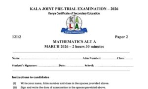 Kala pre mock 2026