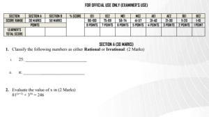 Grade 10 essential mathematics end term 2 2026 exam