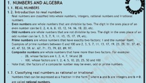 Grade 10 Essential mathematics notes pdf