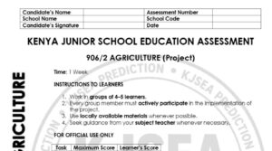 Agriculture paper 2 kjsea prediction 2026