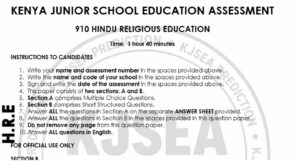 HRE kjsea prediction exam 2026
